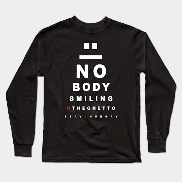 Nobody Smiling 20/20 "Peppermint" Long Sleeve T-Shirt by StayHungryCo